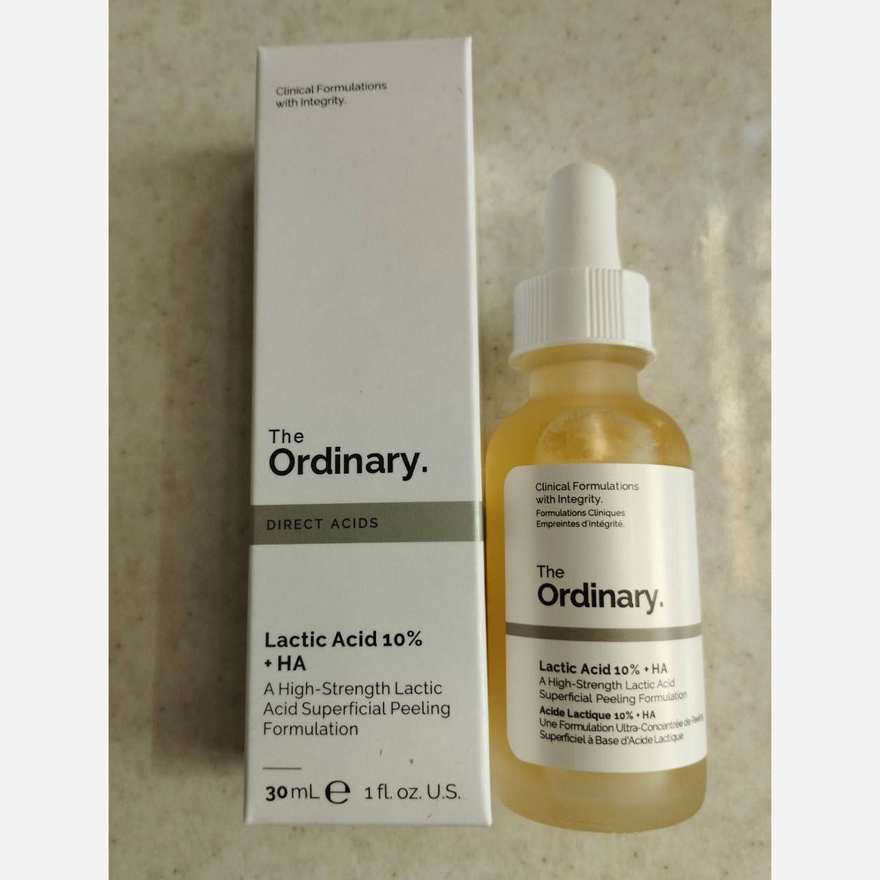 سرم لایه بردار لاکتیک اسید 10درصدی اوردینری The Ordinary Lactic Acid حجم 30 میل