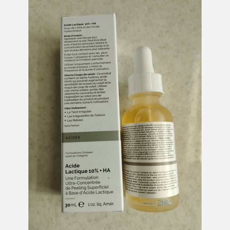 سرم لایه بردار لاکتیک اسید 10درصدی اوردینری The Ordinary Lactic Acid حجم 30 میل