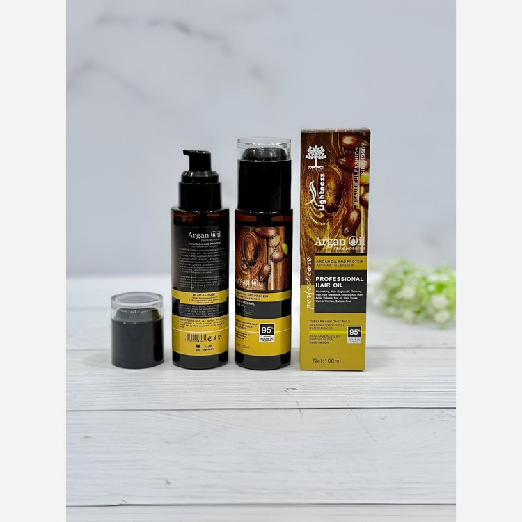 روغن مو آرگان لایتنس
