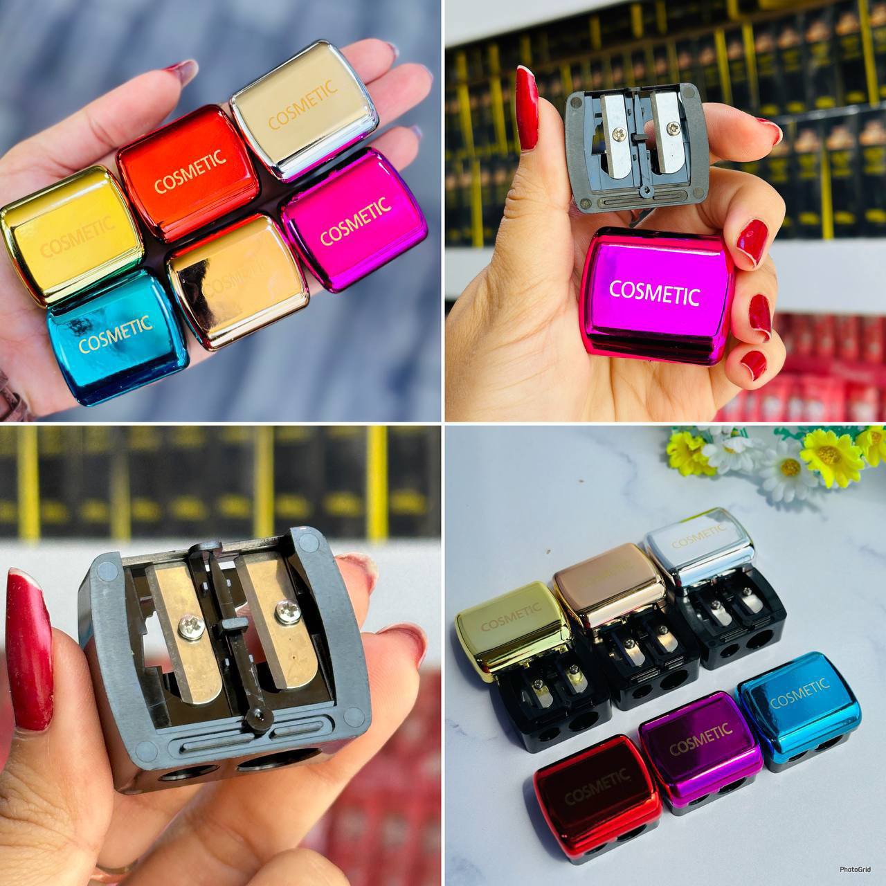 مداد تراش ارایشی مدل  cosmetics