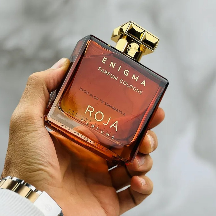 عطر ادکلن روژا داو انیگما پور هوم پارفوم کلن 5 میل دکانتی