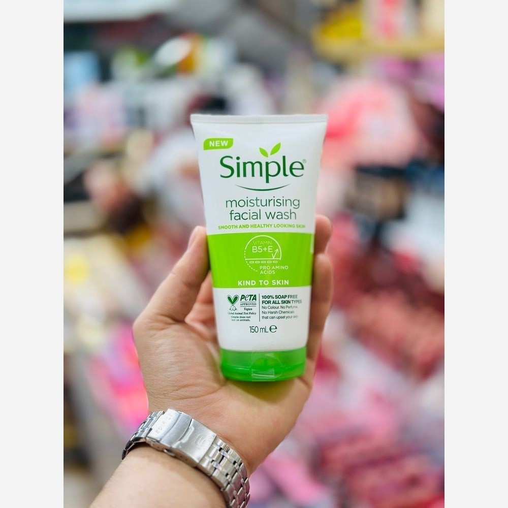 شوینده صورت moisturizing سیمپل اورجینال