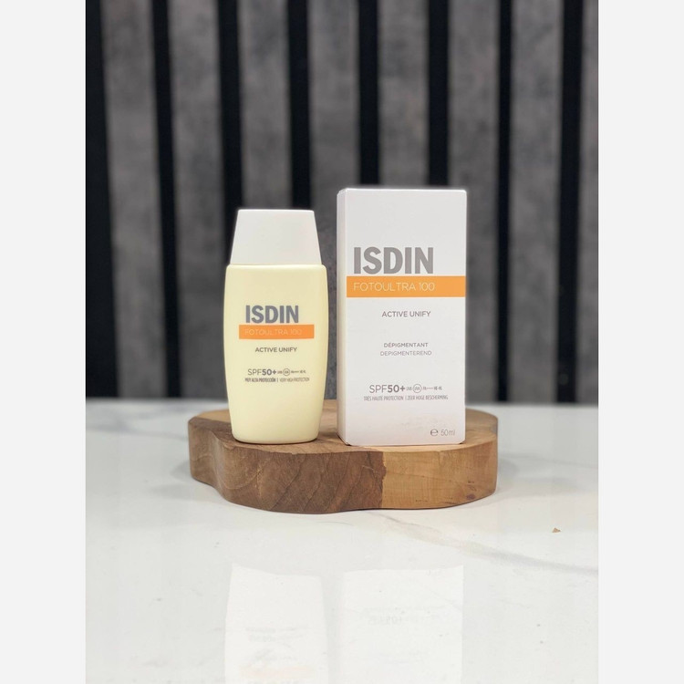 ضدآفتاب ایزدین ISDIN Active Unify بی رنگ spf50+