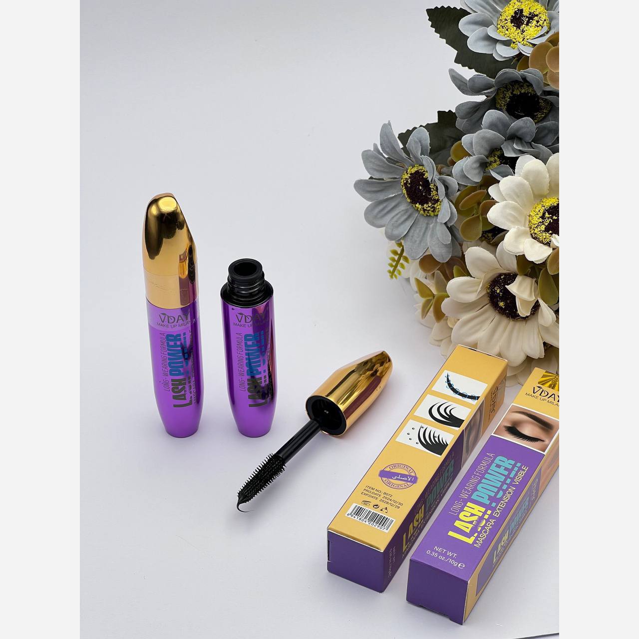 ریمل ویدی Vday پوکه فلزی مدل لش پاور Lash Power