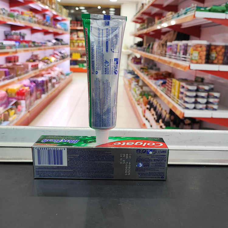 خمیر دندان کلگیت ژله ای مکس فرش نعنا 100میل 125گرم