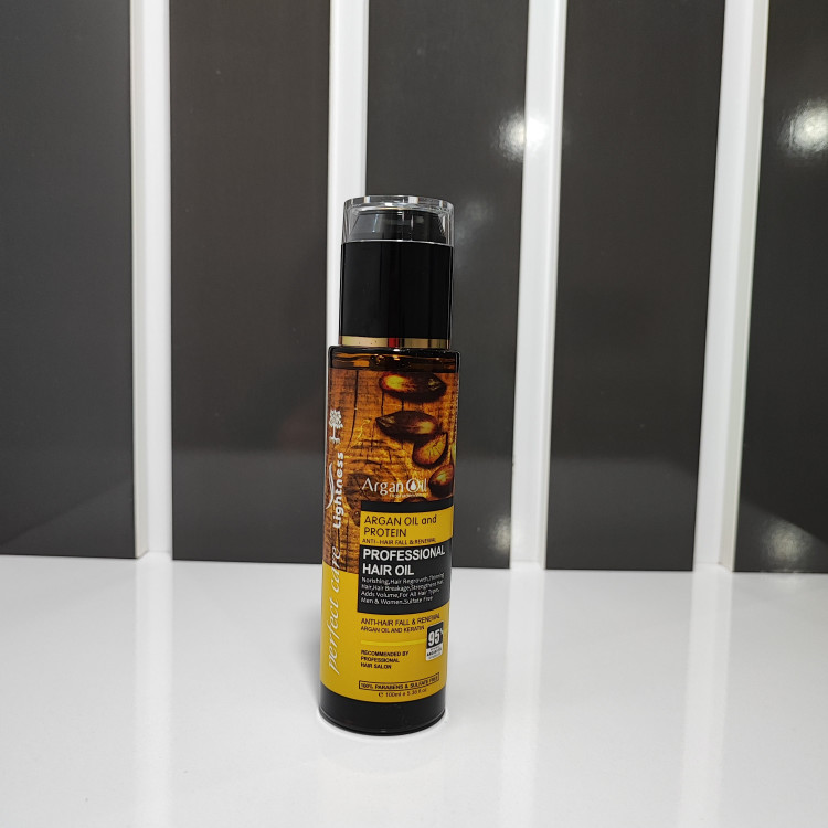 روغن آرگان بدون سولفات لایتنس شیشه ای بدون سولفات 100 میل دارای پچ کد اصلی