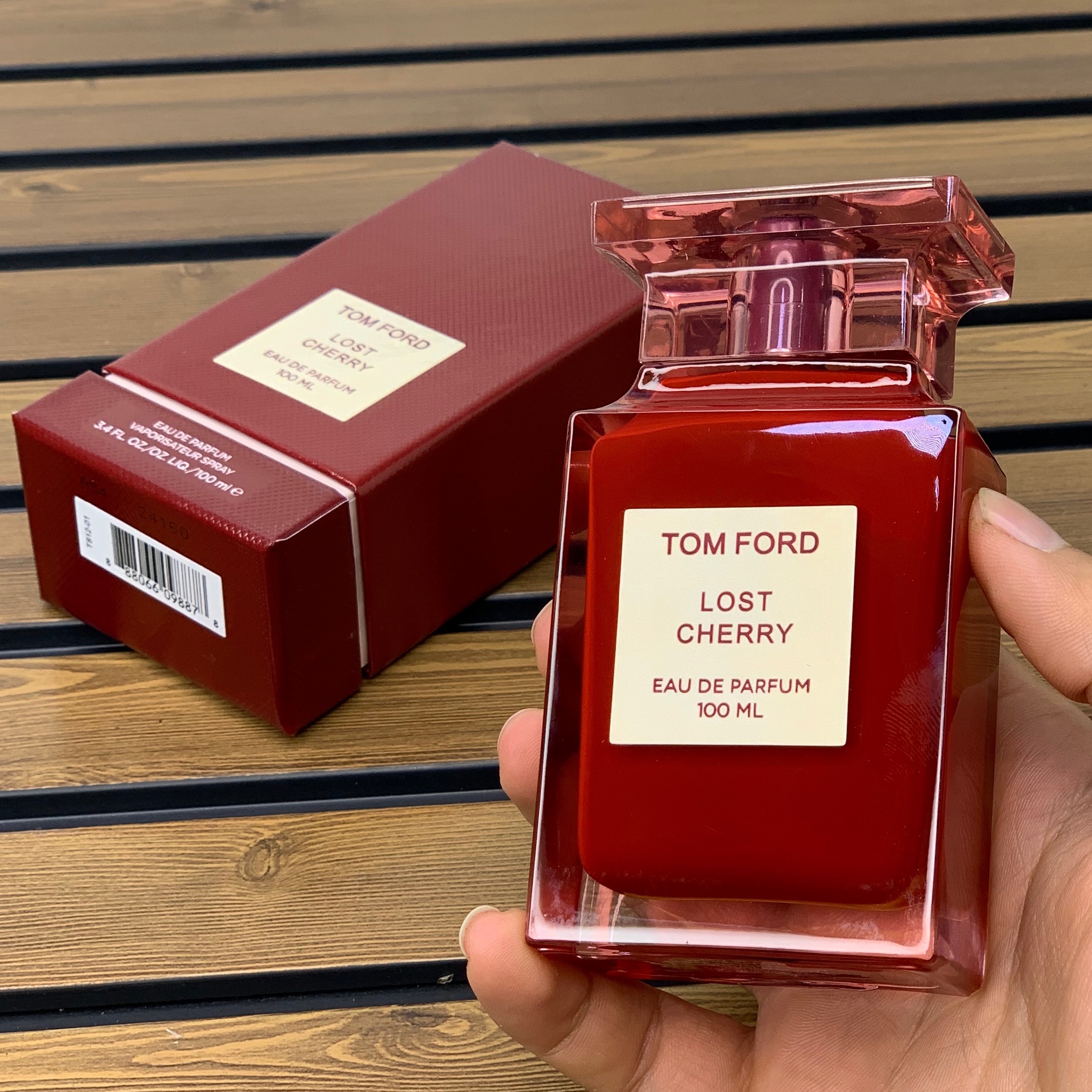 عطرو ادکلن تامفورد لاست چری هاردباکس مسترکوالتی در حجم اکبند100میل و دکانت 50،20و10